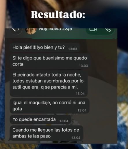 Testimonio clienta